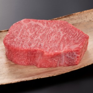 【12月出荷不可】松阪肉ロース芯テキ2500円 400g×1枚　包装：竹皮