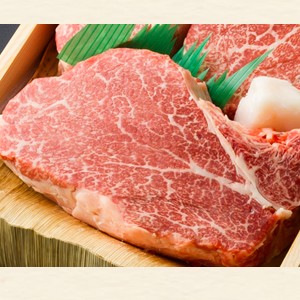 松阪肉ヒレステーキ 100g3,500円 200g×4枚(テンダーロイン)